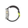 Силиконовый ремешок UAG Civilian Silicone Strap для Apple Watch 49/46/45/44 мм тонированный/неон (Smoke/Active Neon) - фото № 4
