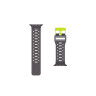 Силиконовый ремешок UAG Civilian Silicone Strap для Apple Watch 49/46/45/44 мм тонированный/неон (Smoke/Active Neon) - фото № 7