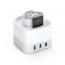 Док-станция Satechi Smart Charging Stand для Apple Watch 1 / 2 / 3, Fitbit Blaze и смартфонов серебристая - фото № 7