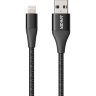 Кабель Anker PowerLine+ II Lightning — USB (0,9 метра) чёрный