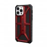Чехол UAG Monarch для iPhone 13 Pro Max красный (Crimson) - фото № 2