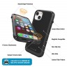 Чехол Catalyst Vibe Case для iPhone 13 черный (Stealth Black) - фото № 5