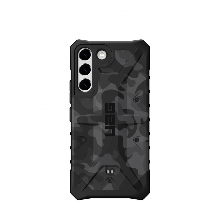 Чехол UAG Pathfinder SE для Samsung Galaxy S22 черный камуфляж (Midnight Camo)