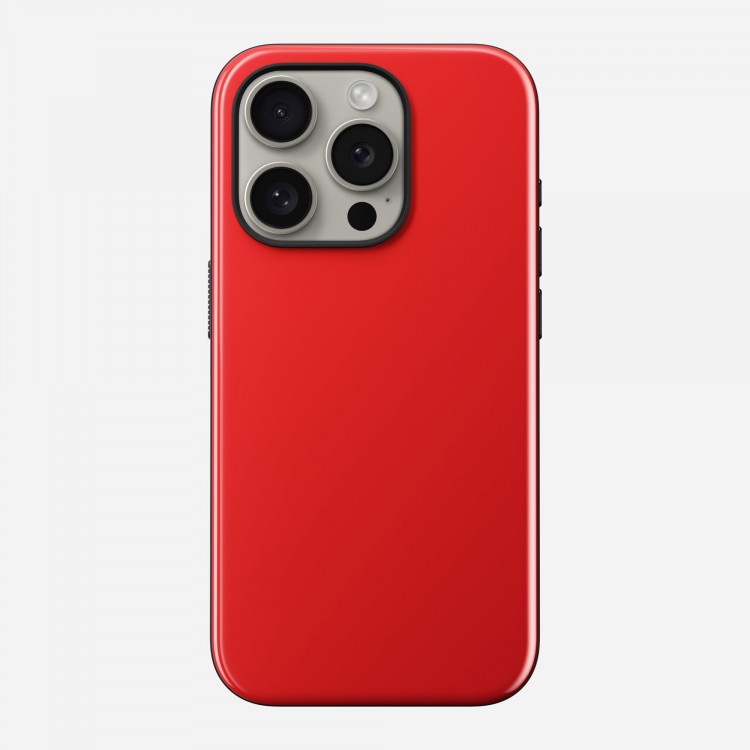 Чехол Nomad Sport Case MagSafe для iPhone 15 Pro Max красный (Night Watch Red)