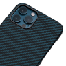 Чехол PITAKA MagEZ Case для iPhone 12 Pro Max синий карбон - Twill (KI1208PM) - фото № 3