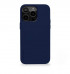 Чехол Decoded AntiMicrobial Silicone с MagSafe для iPhone 14 Pro Max синий (Navy Peony)