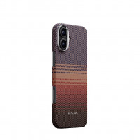 Чехол PITAKA Tactile Woven Case для iPhone 16 - Sunset