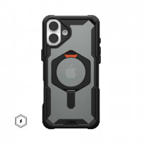 Чехол UAG Plasma XTE с MagSafe для iPhone 16 Plus черный/оранжевый (Black/Orange)