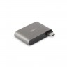 Переходник Moshi USB-C на два USB-A серый космос - фото № 3
