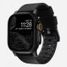 Кожаный ремешок Nomad Active Band Pro для Apple Watch 49/46/45/44 мм черный/черный (Black/Black)