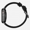 Кожаный ремешок Nomad Active Band Pro для Apple Watch 49/46/45/44 мм черный/черный (Black/Black) - фото № 4