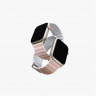 Ремешок Uniq Revix Premium Edition для Apple Watch 40/41 мм розовый/белый - фото № 2