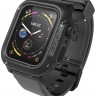 Водонепроницаемый чехол Catalyst Waterproof Case для Apple Watch 44 мм Series 4/5/6/SE, черный/серый (Black/Grey)