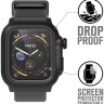 Водонепроницаемый чехол Catalyst Waterproof Case для Apple Watch 44 мм Series 4/5/6/SE, черный/серый (Black/Grey) - фото № 6
