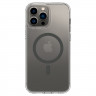 Чехол SPIGEN Ultra Hybrid Mag c MagSafe для iPhone 13 Pro Max графит (Graphite) - фото № 3