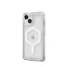 Чехол UAG Plyo с MagSafe для iPhone 15 Plus прозрачный/белый (Ice/White) - фото № 2