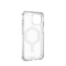 Чехол UAG Plyo с MagSafe для iPhone 15 Plus прозрачный/белый (Ice/White) - фото № 6