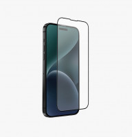 Защитное стекло Uniq Optix Matte для iPhone 15 Pro Max матовое с рамкой