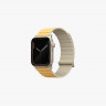 Ремешок Uniq Revix Premium Edition для Apple Watch 40/41 мм желтый/слоновая кость