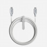 Кабель Nomad USB-C Cable Kevlar 3 м белый