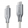 Кабель Nomad USB-C Cable Kevlar 3 м белый - фото № 4