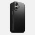 Кожаный чехол-книжка Nomad Modern Leather Folio для iPhone 17 черный (Black)