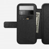 Кожаный чехол-книжка Nomad Modern Leather Folio для iPhone 17 черный (Black) - фото № 8