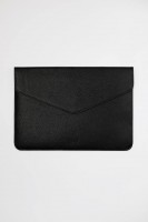 Кожаный чехол DOST Leather Co. для MacBook Pro 2016-2020/ MacBook Air 2018-2020 чёрный