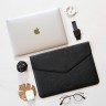 Кожаный чехол DOST Leather Co. для MacBook Pro 13" (2016-2020) / MacBook Air 13" (2018-2020) чёрный - фото № 6