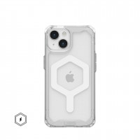 Чехол UAG Plyo с MagSafe для iPhone 15 прозрачный/белый (Ice/White)