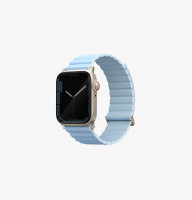 Ремешок Uniq Revix Premium Edition для Apple Watch 40/41 мм белый/нежно голубой