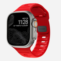 Ремешок Nomad Sport Band для Apple Watch 49/45/44 мм красный (Night Watch Red)